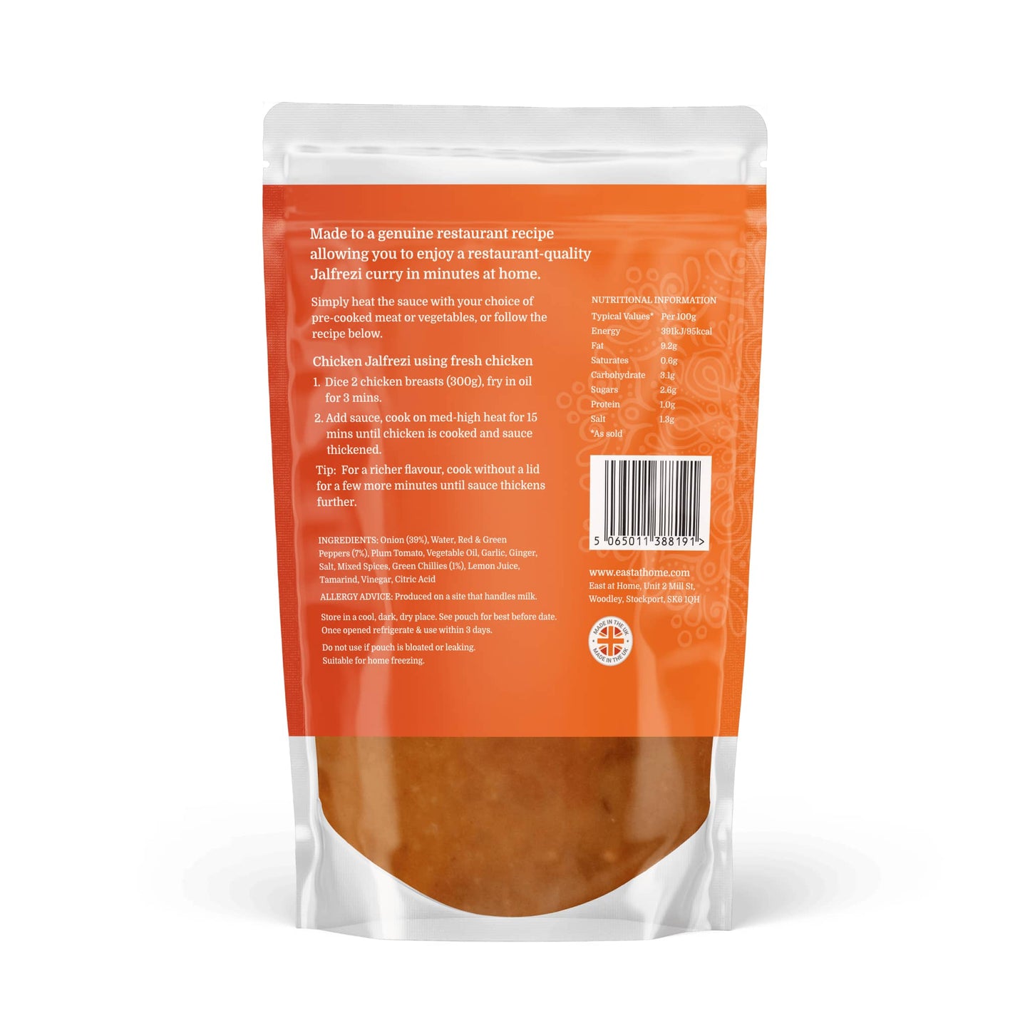Jalfrezi Curry Sauce