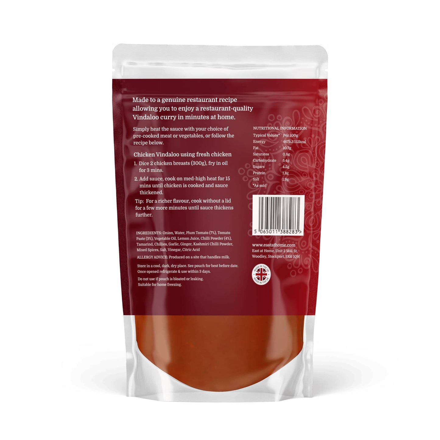 Vindaloo Curry Sauce