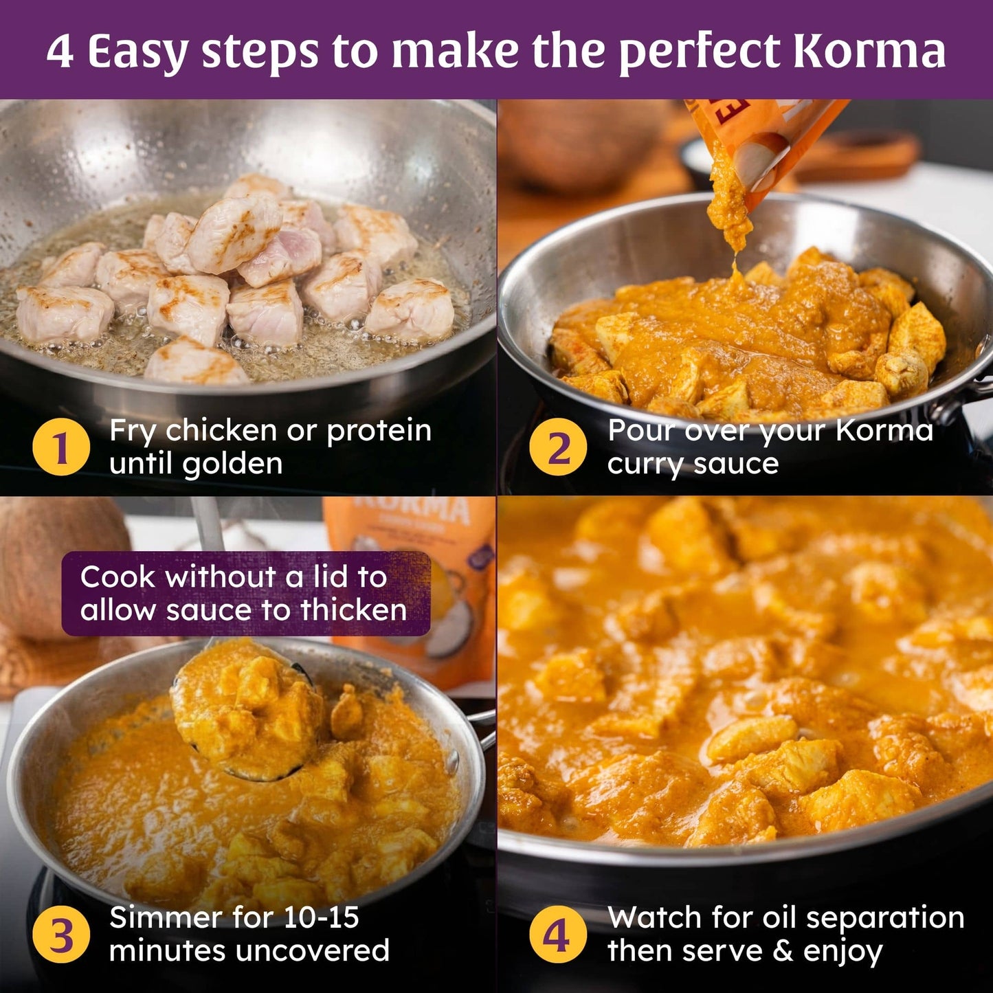 Korma Curry Sauce
