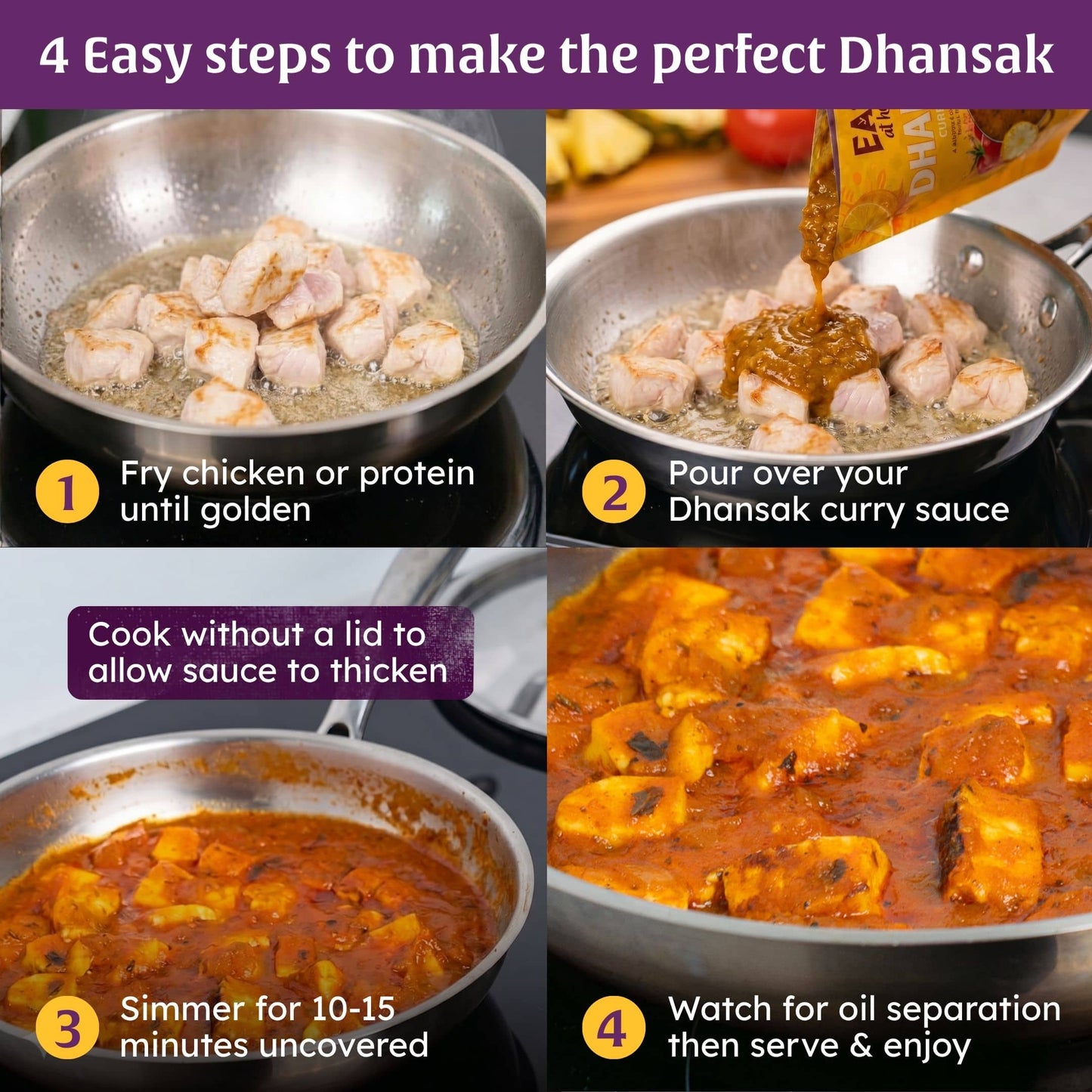 Dhansak Curry Sauce
