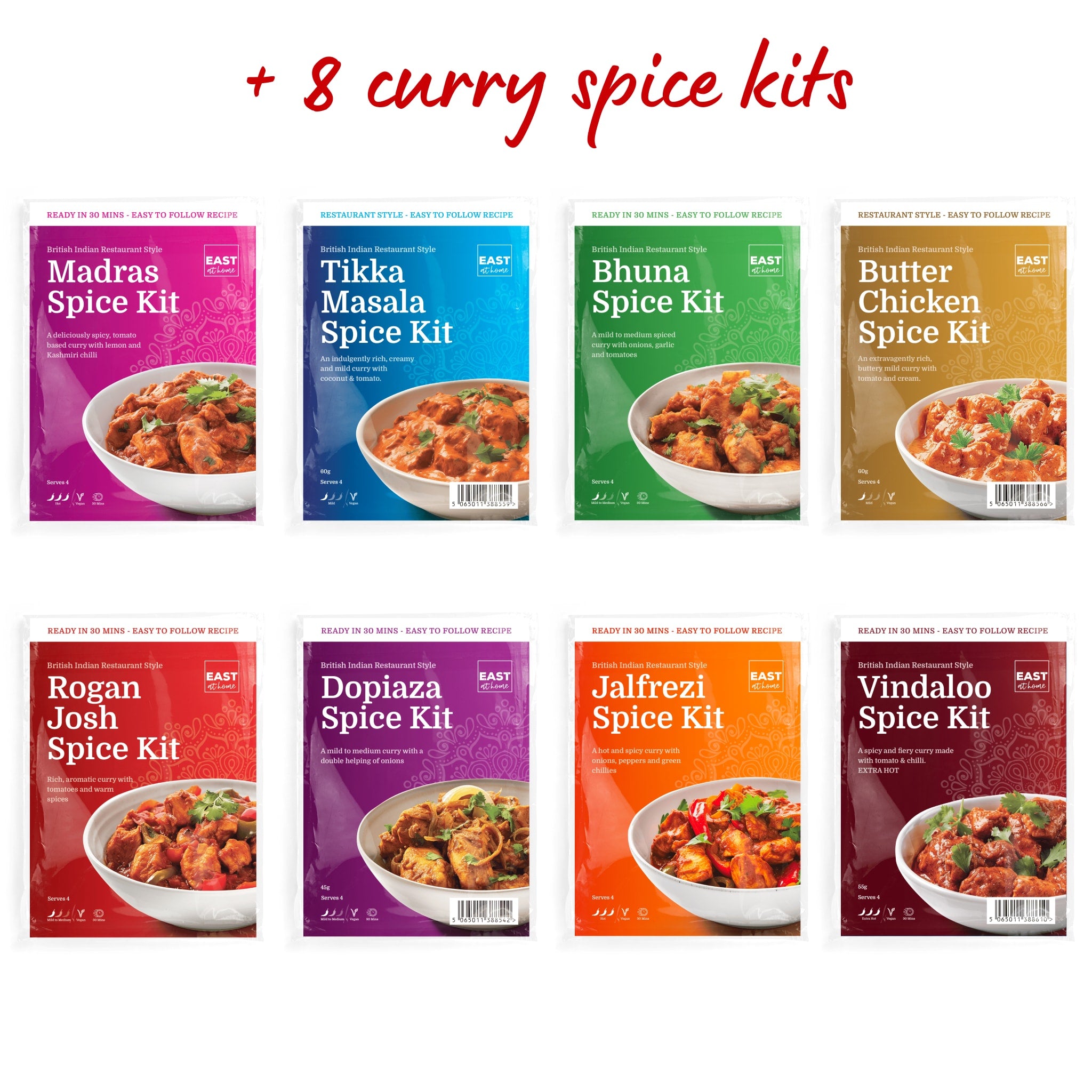 Spice Kit Ultimate Sauce & Spice Kit Bundle – East at Home