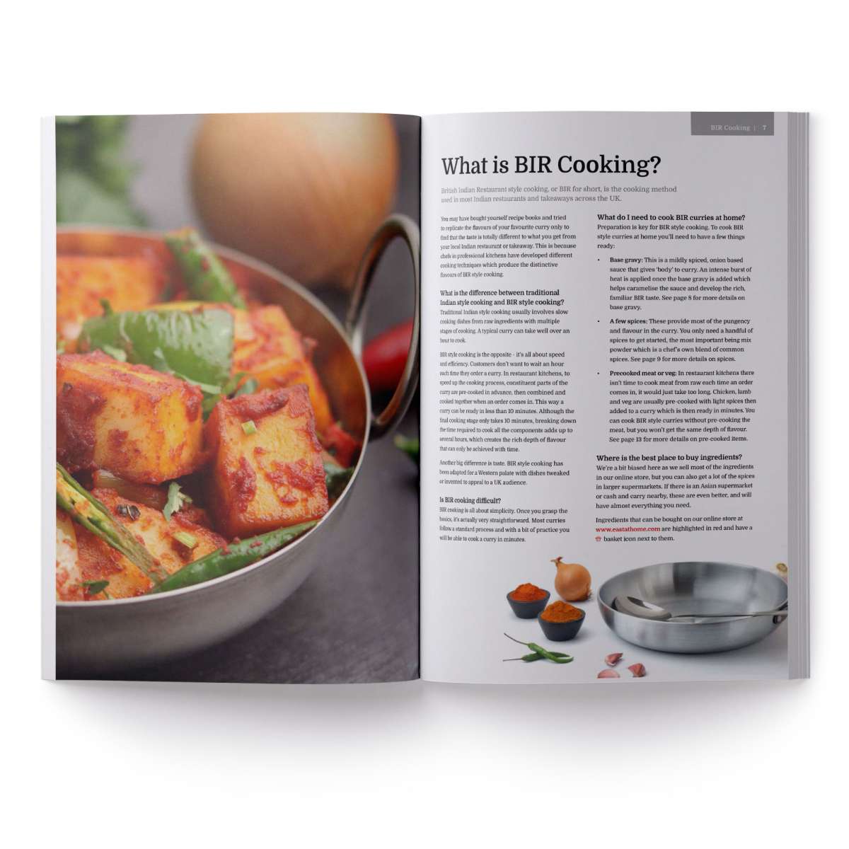 BIR Recipe Book Print Edition β East at Home