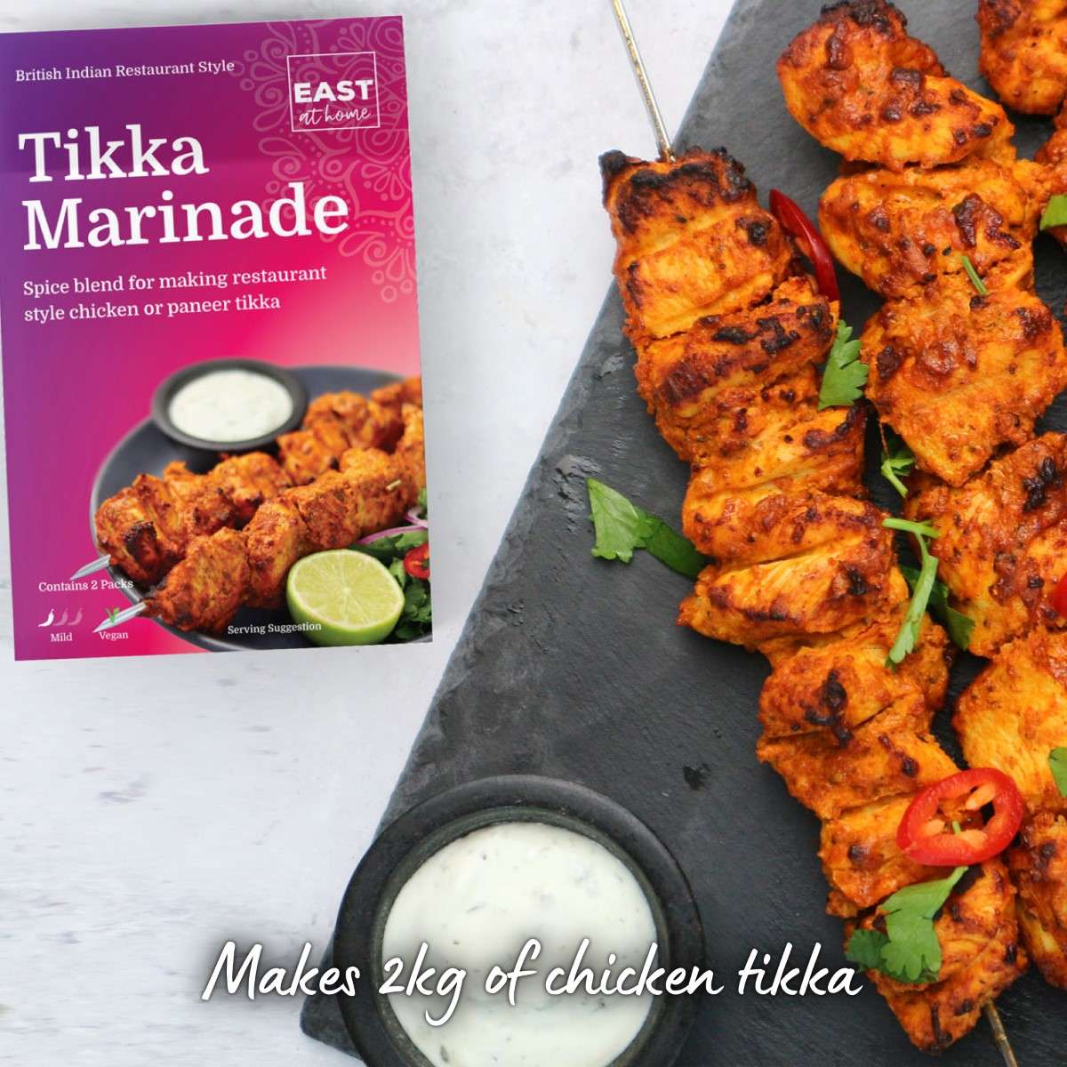 Chicken Tikka - East at Home