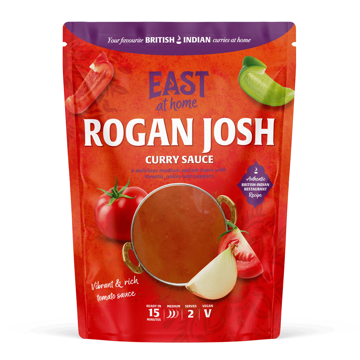 Rogan Josh Curry Sauce 350g Serves 2 – East at Home
