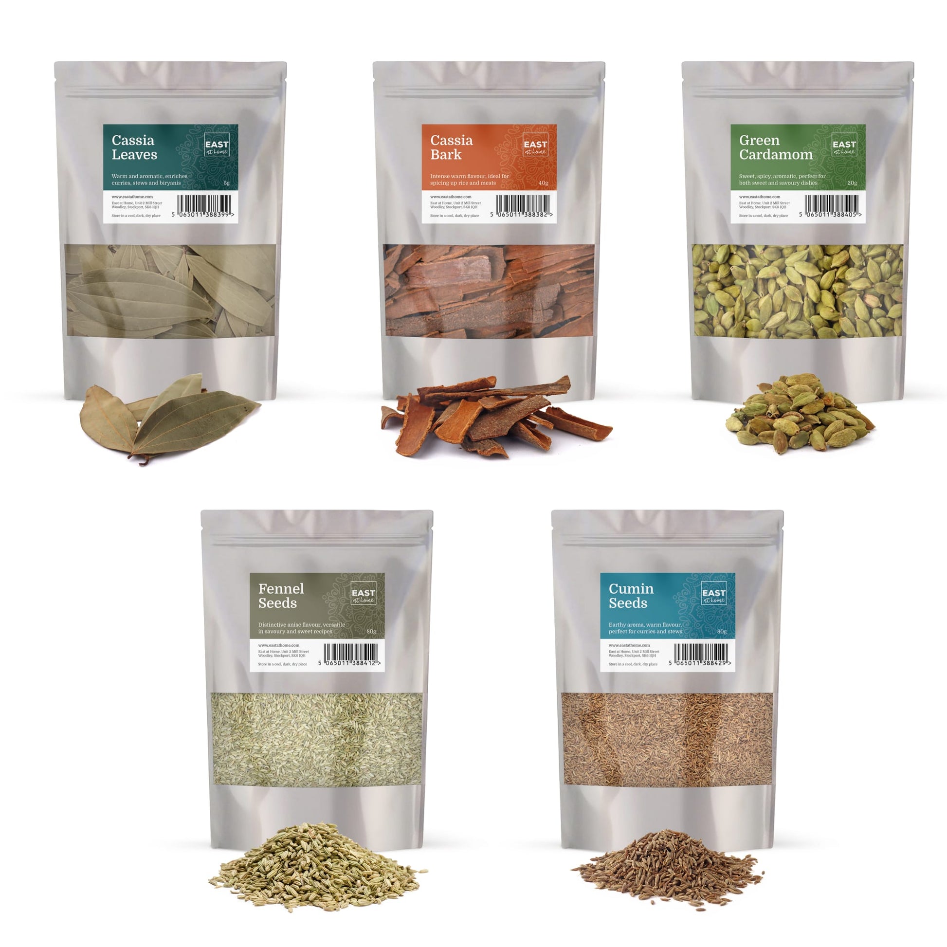 Whole Aromatic Spices Bundle - East at Home